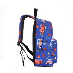 Ghiozdan Gradinita cu imprimeu masinute 01