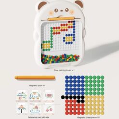 Joc creativ Mozaic Pixel Magnetic, 3 ani+, 29 cm