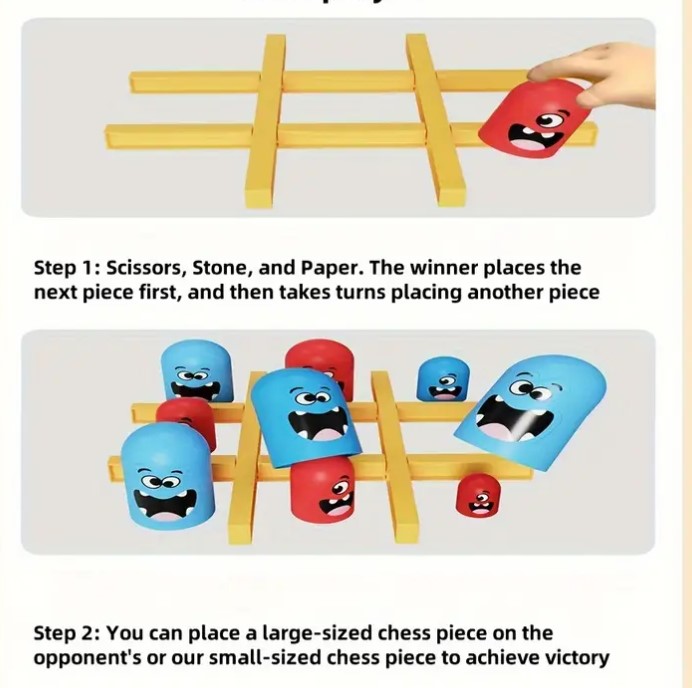 Joc de societate X si zero,nivel avansat, 3 ani+ 01