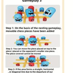 Joc de societate X si zero,nivel avansat, 3 ani+ 01