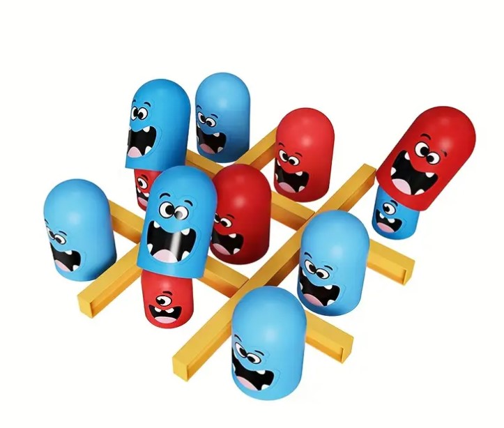 Joc de societate X si zero,nivel avansat, 3 ani+ 01