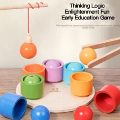 Joc de sortare și asociere magnetic, 7 culori Montessori, 3 ani+