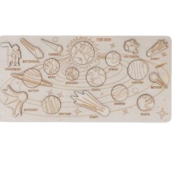 Joc educativ, puzzle Sistemul Solar, Natur 01