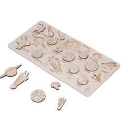 Joc educativ, puzzle Sistemul Solar, Natur 01