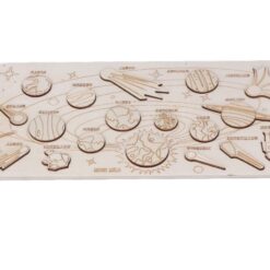 Joc educativ, puzzle Sistemul Solar, Natur 01