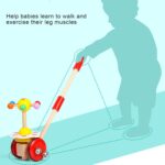 Jucarie de impins ajustabila, Curcubeu, 18 luni+