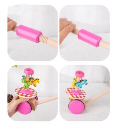 Jucarie de impins ajustabila, Roz, 18 luni+ 003