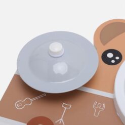 Jucărie muzicală multifuncțională din lemn, cu xilofon, tobă și pian, 18 luni+ 01