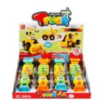 Masina de constructii MegaCreative 429753, diverse modele, plastic, multicolor, 12+ luni