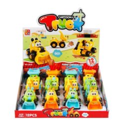 Masina de constructii MegaCreative 429753, diverse modele, plastic, multicolor, 12+ luni