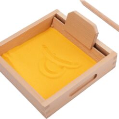 Material Montessori senzorial, Joc pentru exersarea scrisului, 2 ani+ 01