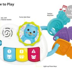 Orga muzicala si joc dentitie, 0 luni+