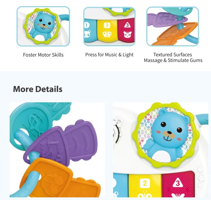 Orga muzicala si joc dentitie, 0 luni+