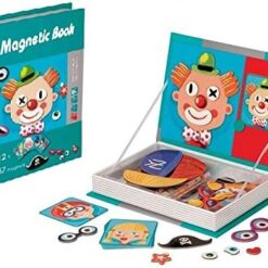 Puzzle magnetic-Carte educativa, Expesii Faciale, 3 ani 01