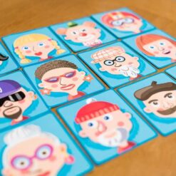 Puzzle magnetic-Carte educativa, Expesii Faciale, 3 ani 01