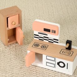 Set 36 piese mobilier casa de papusi, 3 ani 01