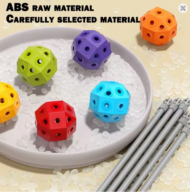 Set de constructie STEM, Constructii Modulare, 70 piese, 3 ANI+