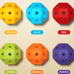 Set de constructie STEM, Constructii Modulare, 70 piese, 3 ANI+