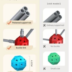 Set de constructie STEM, Constructii Modulare, 70 piese, 3 ANI+