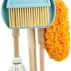 Set de curatenie pentru copii, din lemn, 6 PIESE, 3 ani 01