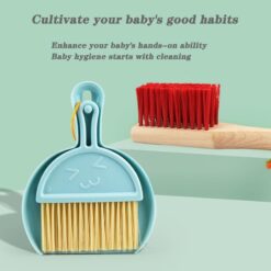 Set de curatenie pentru copii, din lemn, 6 PIESE, 3 ani 01