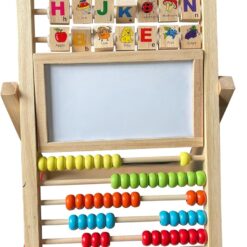 Tabla Multifunctionala de scris si desenat cu abac si alfabet