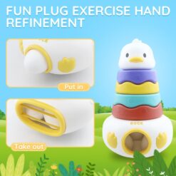 Turn piramida, puzzle senzorial, 1 an+ 11