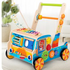 Antepremergator cu activitati de tip Montessori, Carucior, 12 luni+ 01