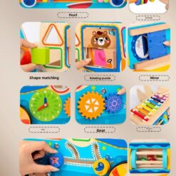 Antepremergator cu activitati de tip Montessori, Carucior, 12 luni+ 01