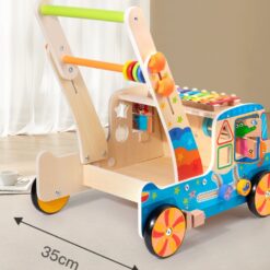 Antepremergator cu activitati de tip Montessori, Carucior, 12 luni+ 01