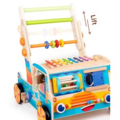 Antepremergator cu activitati de tip Montessori, Carucior, 12 luni+ 01