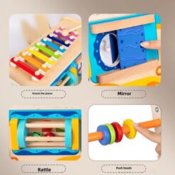 Antepremergator cu activitati de tip Montessori, Carucior, 12 luni+ 01