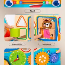 Antepremergator cu activitati de tip Montessori, Carucior, 12 luni+ 01