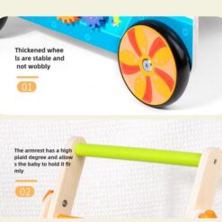 Antepremergator cu activitati de tip Montessori, Carucior, 12 luni+ 01