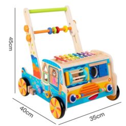 Antepremergator cu activitati de tip Montessori, Carucior, 12 luni+ 01