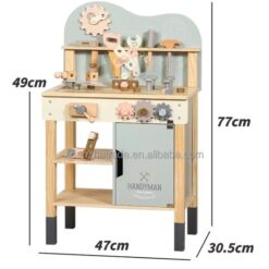 Banc de lucru cu unelte, pentru copii, 77 cm, 3 ani 01