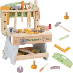 Banc de lucru cu unelte, pentru copii,37 cm, 3 ani 01