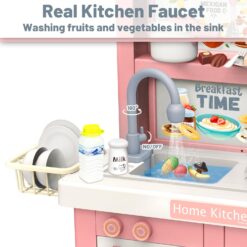 Bucatarie cu sunete, lumini si 44 accesorii, 98 cm, 3 ani+ 01