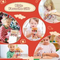 Busy Board electric din lemn cu activitati, Robot, Onshine, 3 ani+