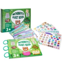 Carte cu stickere reutilizabile, Busy Book, Matematica, 3ani+ 01