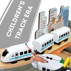 Circuit cu trenulet magnetic,108 piese, 3 ani+ 01