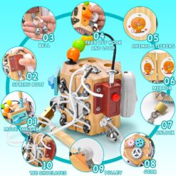 Cub de activitati pentru bebelusi cu 14 activitati, 3 ani+ 001