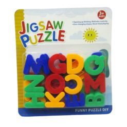 Set Litere de tipar, colorate, magnetice, 3 ani+