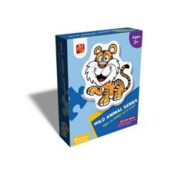 Set 6 puzzle-uri bebelusi din 2 sau 3 piese -Animale din jungla