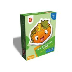 Set 6 puzzle-uri bebelusi din 2 sau 3 piese - Fructe si legume