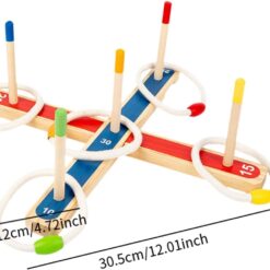 Joc de aruncat la tinta cu 5 inele, 4 ani+ 1