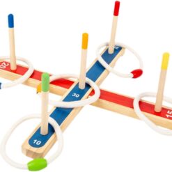 Joc de aruncat la tinta cu 5 inele, 4 ani+ 1