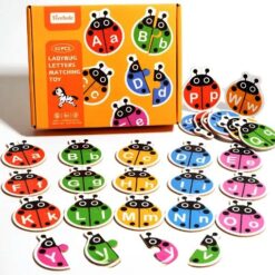 Joc de asociere - puzzle cu 52 de piese, Aflabet, 3 ani+