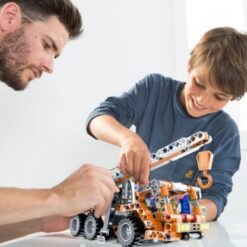 Joc de constructie cu 272 piese, tip LEGO, Masina, 6 ani+ 01