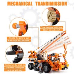 Joc de constructie cu 272 piese, tip LEGO, Masina, 6 ani+ 01
